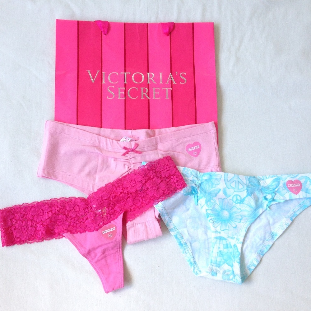 [SOLD] 3 Victoria's Secret Cotton Panties Bikini